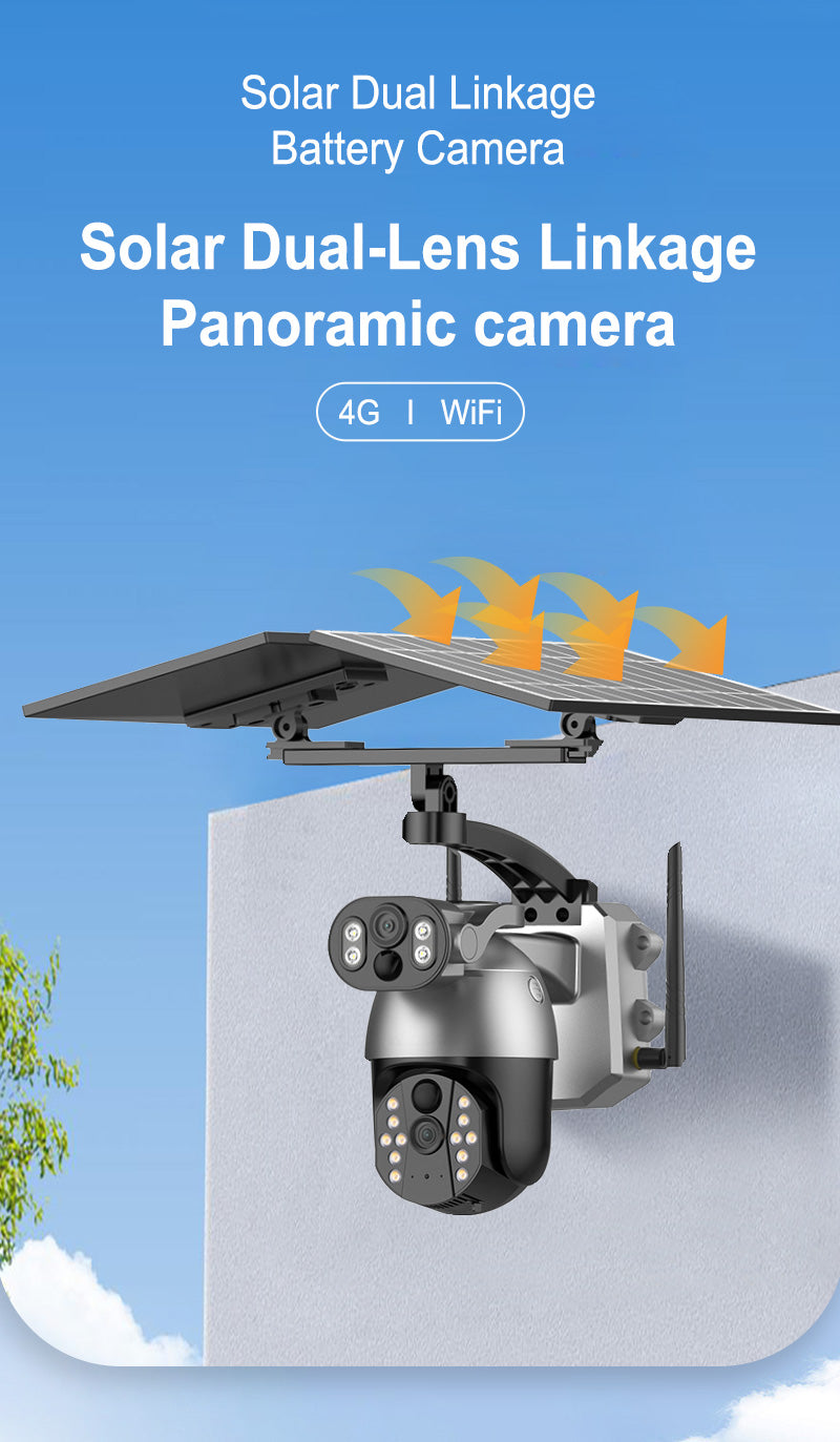 Vaizdo stebėjimo kamera su Sim kortele 4g ir saulės baterija Success x50 Zoom