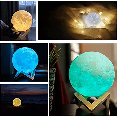 Mėnulio 3D Nakties Lempa Moon
