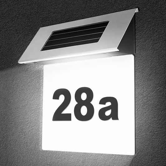 LED namo numerio šviestuvas