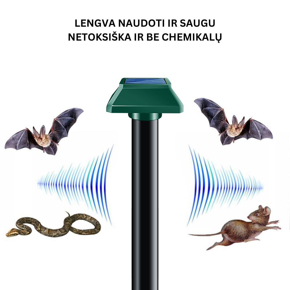 Repelentas nuo kurmių, pelių ir žiurkių, 2 vnt