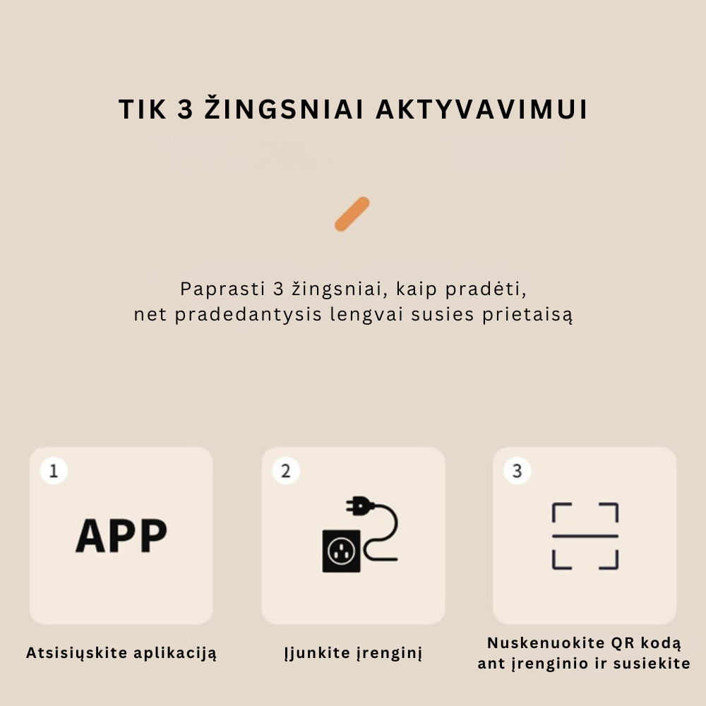 Išmani stebėjimo kamera su įkrovimo stotele