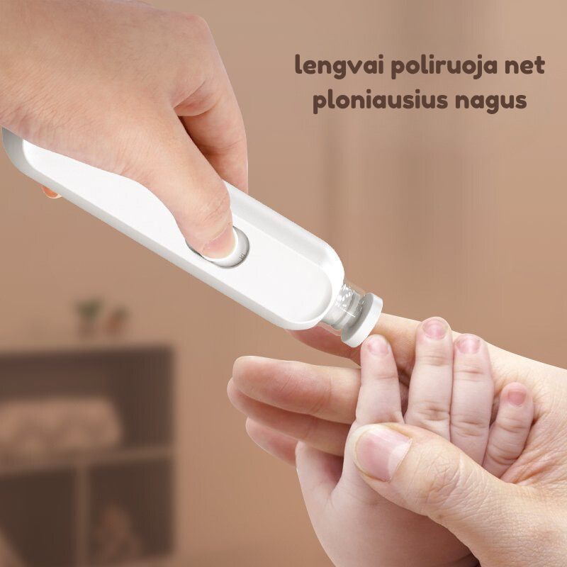 Vaikų/kūdikių elektrinė nagų priežiūros dildė